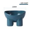 Ergonomic Pet Bowl with High Foot Design for Small Dogs and Cats