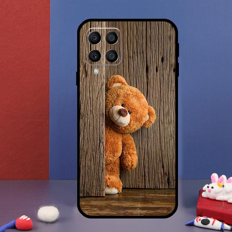 Милый Медведь Для Samsung Galaxy M14 M34 M54 M33 M13 M23 M53 M15 M55 M31 M51 M20 M30s M32 M52 Чехол Для Телефона