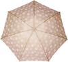 Зонт Lanvin Collection с катионовым жаккардовым узором «Роза», длина ребра 60 см, большой/мини-узор, женский, бежевый, Япония, (Свободный размер)