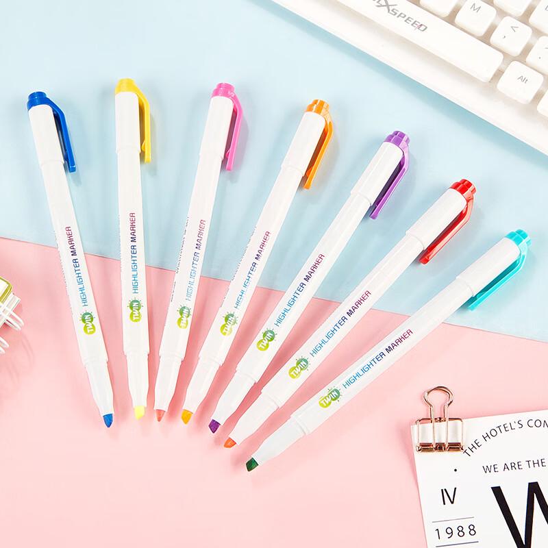 LETO Dual-Tip Highlighter Pen Set