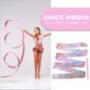 2M Kid Sport Performance Strip Dance Ribbon with Twirling Stick Gymnastics Ribbon for Art Dances for Artistic Dancing Gymnastics