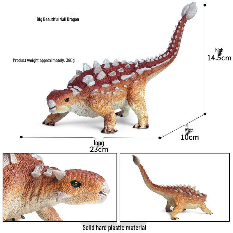 Dinosaur Model Set: T. Rex, Spinosaurus, Mosasaurus, Stegosaurus, Triceratops Cognitive Toys