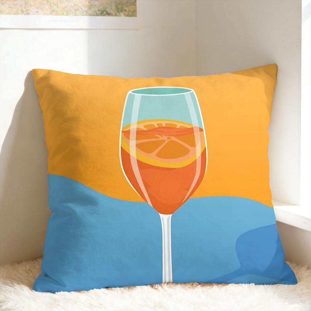 Aperols Spritz Pillow Cover Custom Cushion Cover Funny Pillow Case For Wedding Party Home Decor