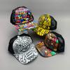 Летние Унисекс Мужские Бейсболки Женские Дышащие Сетчатые Snapback Кепки Повседневные Тракеры Регулируемые