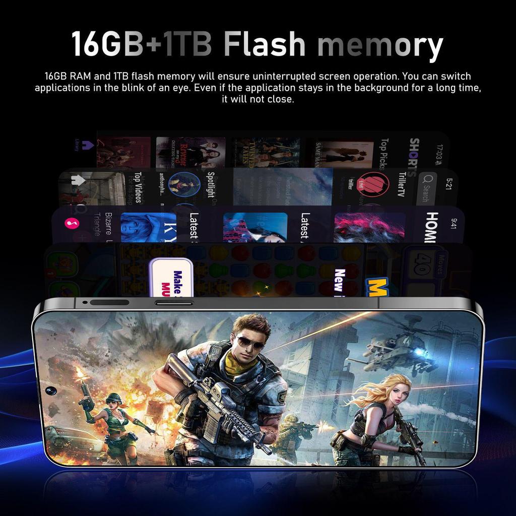 Reno13 Pro 16+1T Android-смартфон с большим экраном