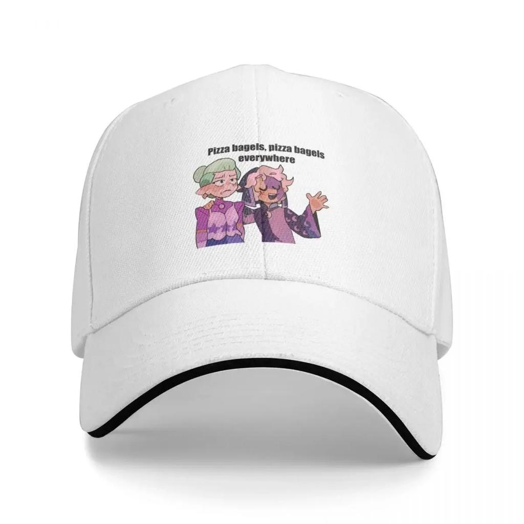Коллекционер и его пицца-бейглы Бейсбольная кепка Пляжная сумка Пляжная шляпа Кепка для гольфа Кепки Мужские Женские