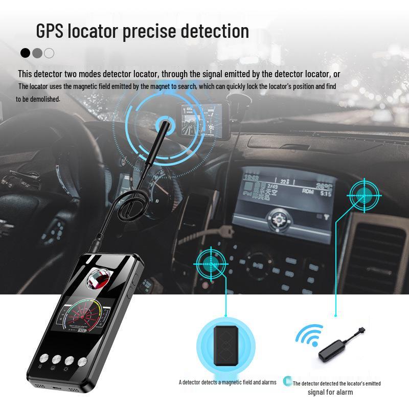 Hotel Anti-Peeping GPS, Camera, and Signal Detector: Anti-Tracking & Anti-Eavesdropping