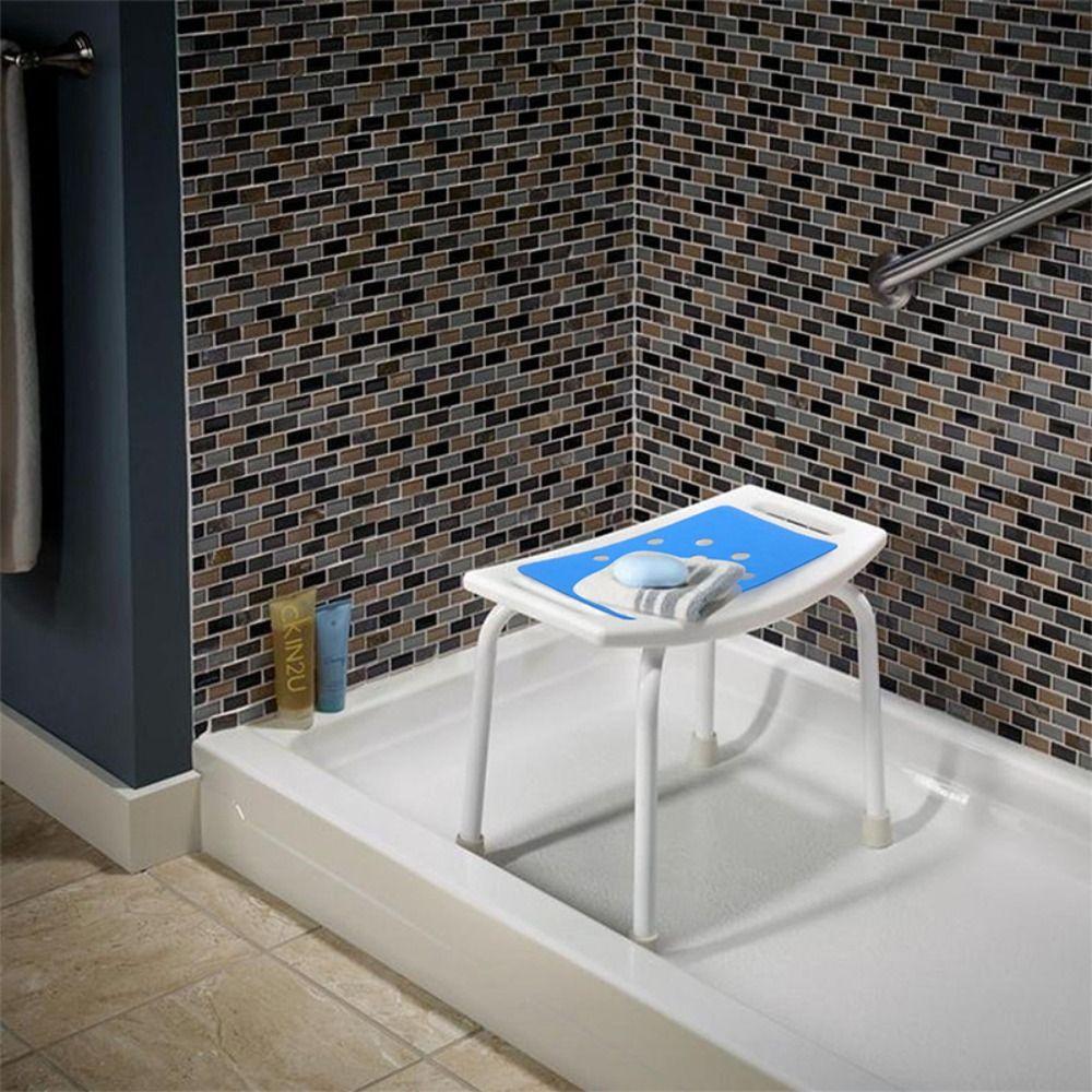 Non-slip EVA Bath Stool Cushion Ergonomic Waterproof Bathroom Cushion Shower Seat Pads For Elderly