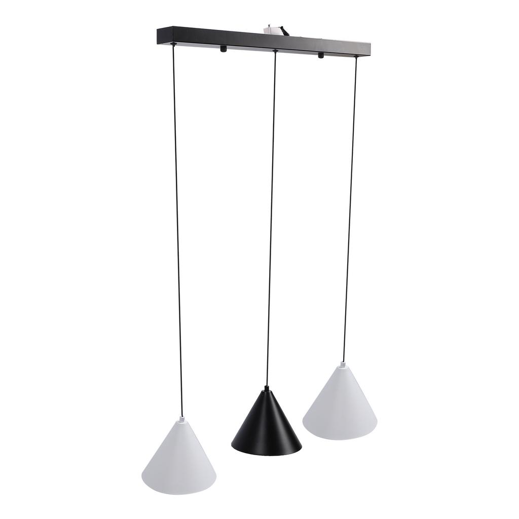 3 Light Pendant Lamp Innovative Nordic Style Iron 3 Colors Temperature Hanging Pendant Lighting for
