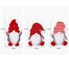 Gnome Doll Christmas Cutlery Holder Knife Fork Pocket Bag Faceless Doll Knife Fork Set Bag Tableware Cover New Year Dinner Decor