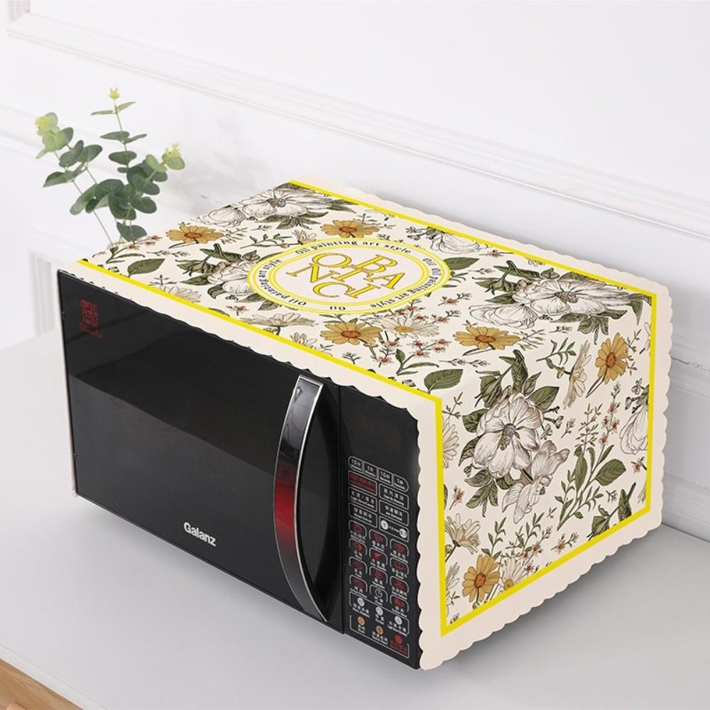 Супер Мягкая Защитная Крышка для Микроволновой Печи, Пыле- и Жиронепроницаемая, Чехол для Кухонной Техники, Защитная Ткань для Микроволновки