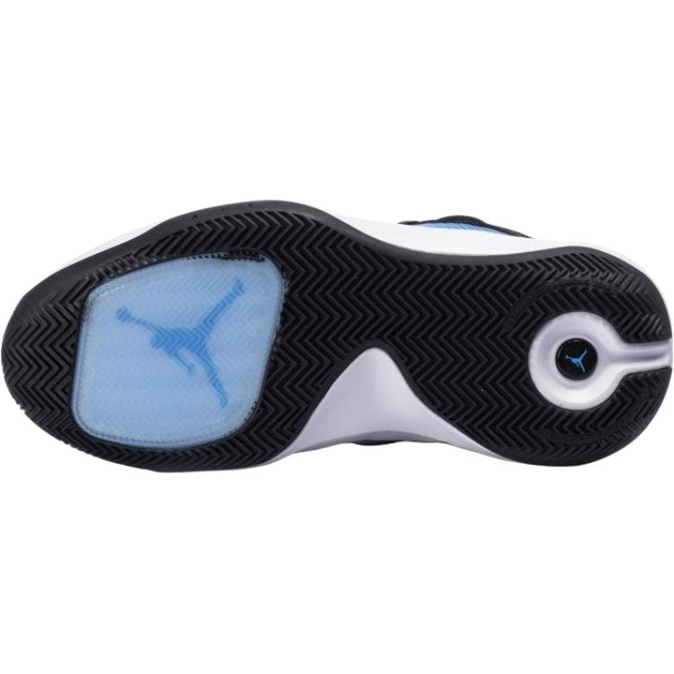 Jordan Детские баскетбольные кроссовки Jumpman 2020 GS Сине-черные BQ3451-400