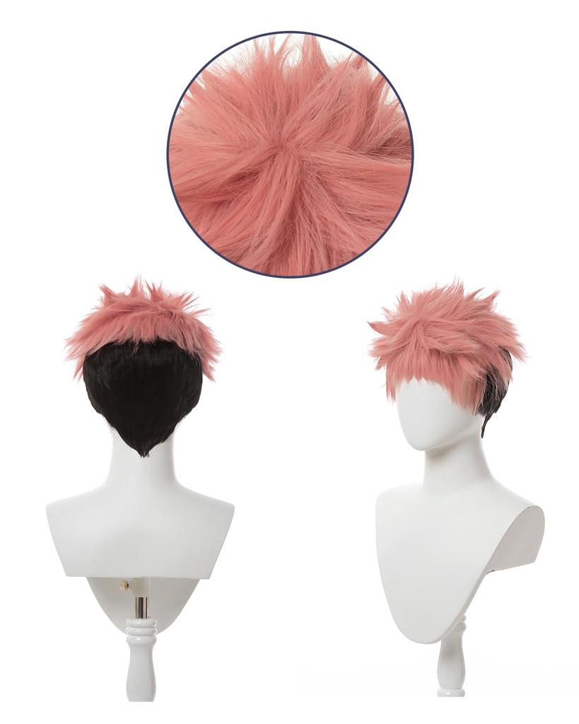 Итадори Косплей с париком Хороший человек Дзюдзюцу Кайсен Косплей Костюм Полный комплект Костюм для взрослых Культурный фестиваль Итадори Косплей Кодзё Косплей с