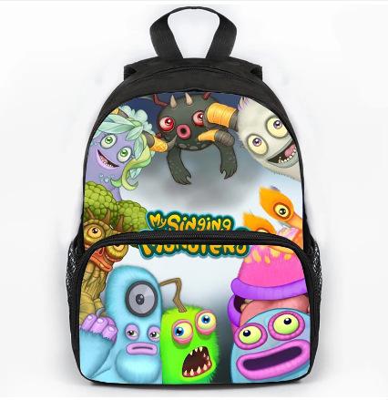 Детский рюкзак для начальной школы и детского сада, новый рюкзак My Singing Monsters 'Monster Concert', Рюкзак в подарок