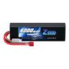 Zeee 7,4 В 4000 мАч 50C 2S LiPo аккумулятор с разъемом T-Plug, высокой емкости, для RC-машин, грузовиков и многого другого