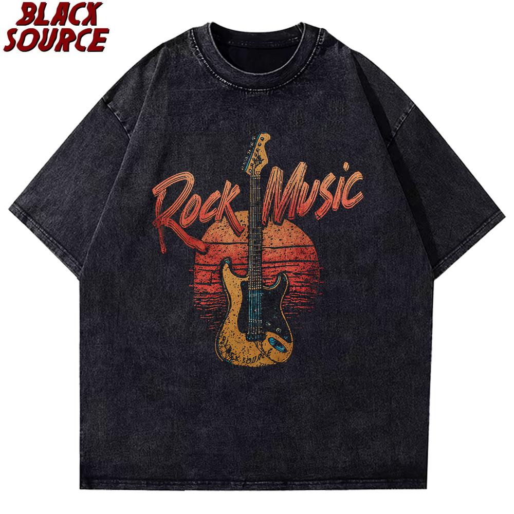 T Rock Band T shirt Men Women Fashion Casual Graphic Short Sleeve Short Sleeve Plus Size T Shirt Unisex