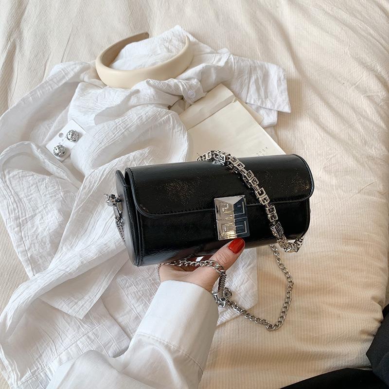 Нишевая сумка подмышку женская новая высококлассная цепочка сумка через плечо универсальная маленькая квадратная сумка