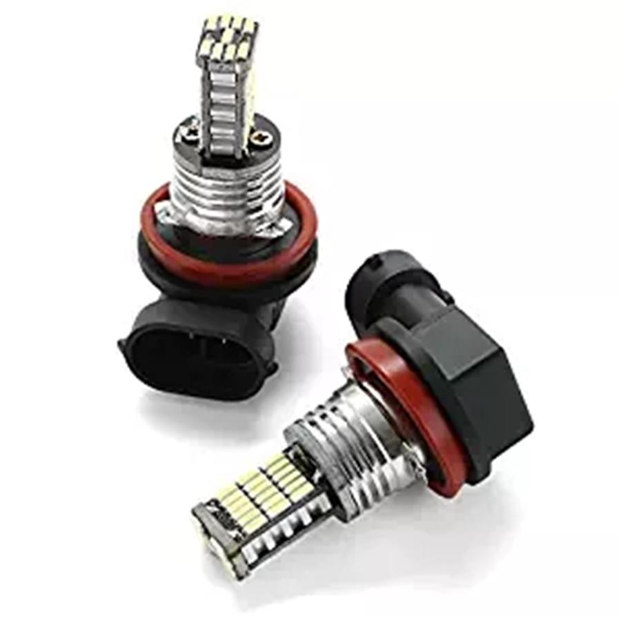 2 шт. H8 H11 H9 4014 45SMD 6000K 45LED Противотуманные фары Ксеноновый белый Автомобильная противотуманная фара Супер
