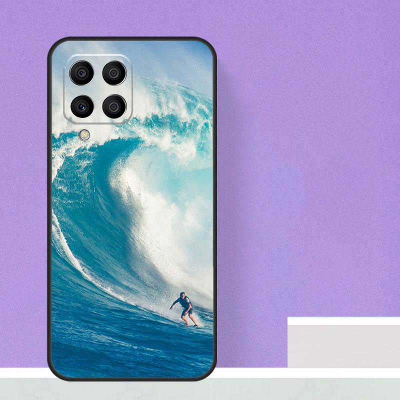 California Surfing Waves For Samsung Galaxy M15 M55 M13 M33 M53 M21 M31 M51 M30s M20 M14 M34 M54 M12 M32 M52 Case