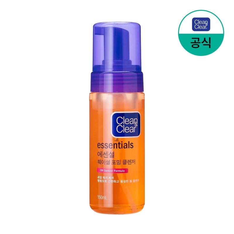 Clean & Clear Essential Facial Foaming Cleanser, 150ml, 1 pcs