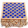 Mathematics Toy Early Learning Wooden Numbers Board 1-100 Consecutive Counting Game Sorting Blocks