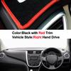 Car Inner Auto Dashboard Cover Dashmat Pad Carpet Dash Mat Cushion 2 Layers For Suzuki Celerio 2015 LHD RHD Car Styling
