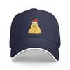Christmas Cute Cheese Cap Fashion Casual Baseball Caps Adjustable Hat Summer Unisex Baseball Hats Customizable Polychromati