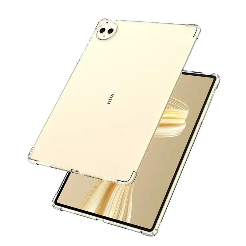 Для HUAWEI MatePad Pro 12,2 дюйма 2024 MRO-W00 MRO-W10 чехол прозрачный воздушные подушки мягкий силиконовый TPU Fundas для MatePad Pro 12,2