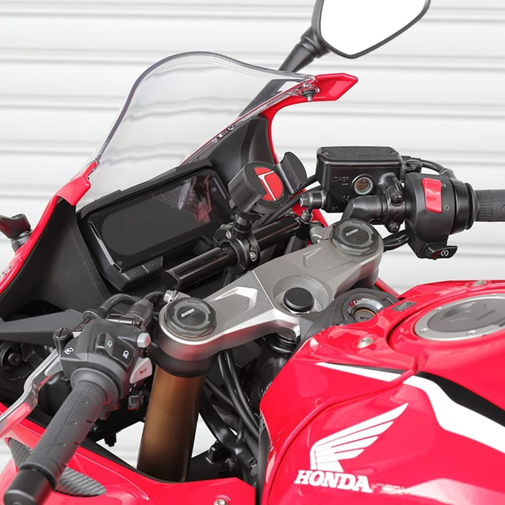 LEDISHUN Многофункциональный держатель на руль для мотоцикла CBR650R (черный)