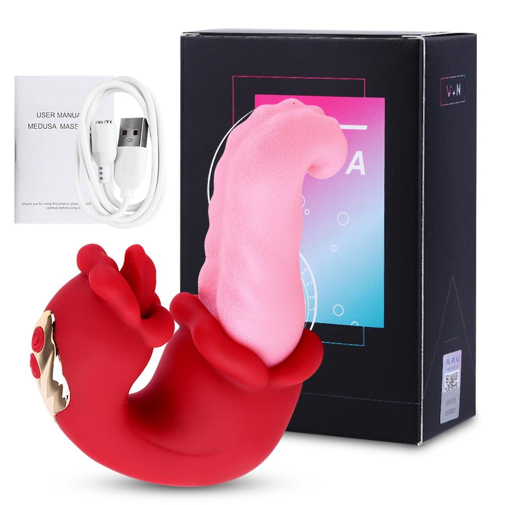 Vibrator Adult Sex Toys for Women 3 In 1 Tongue Thrusting Vibrators Dildo Sex Toys Adult Sex Toys Games for Couples