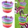 Kids Bikes Basket Plastic Wovens Bikes Basket Childrens Bicycles Handlebars Basket