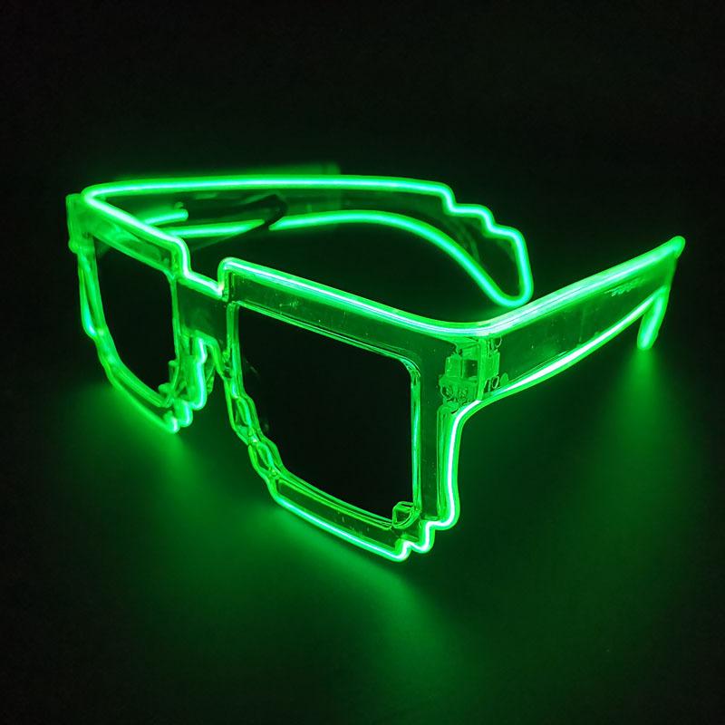 Bar Concert LED Wireless Mosaic Luminous KTV Prom Luminous Atmosphere Props Luminous Glasses