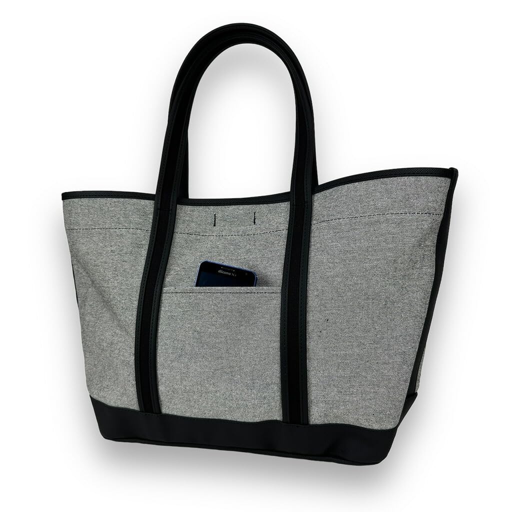 Сумка-тоут Boyfriend из шамбре [Porter] 877-18539 Черный/10