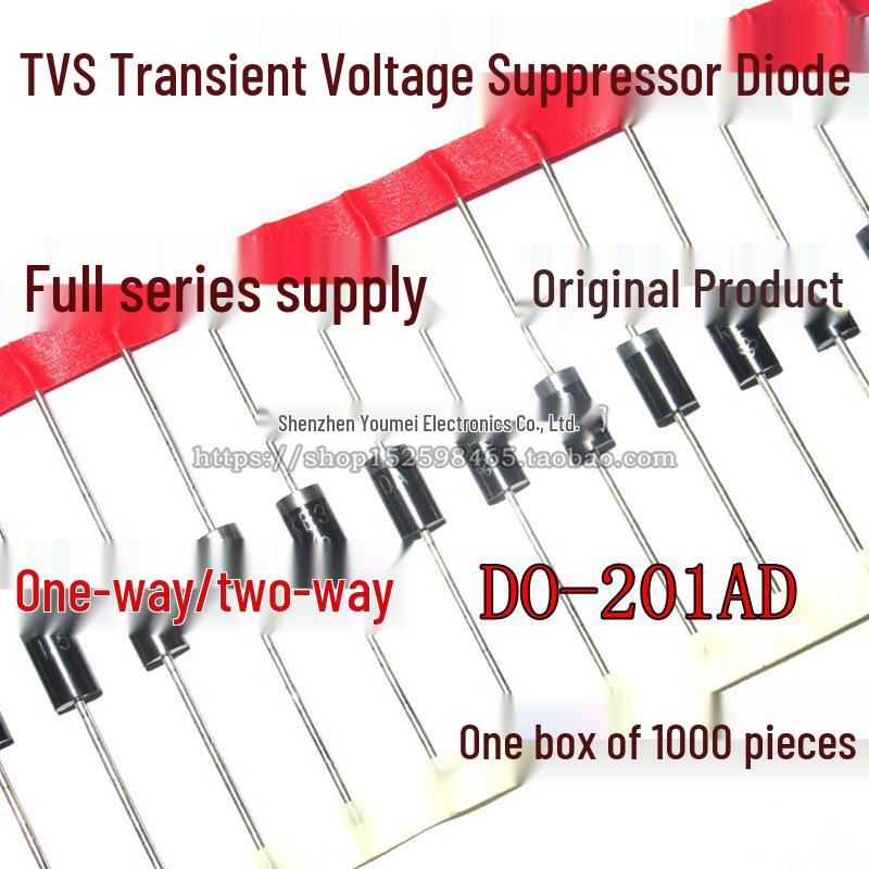 1.5KE130A/CA 130V 1500W TVS Diode (Uni/Bidirectional)