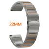 22-миллиметровый титановый ремешок для Amazfit Balance GTR 4/3/2 Роскошный деловой браслет для Huawei Watch GT5 Pro GT4 46мм 4Pro Ultimate