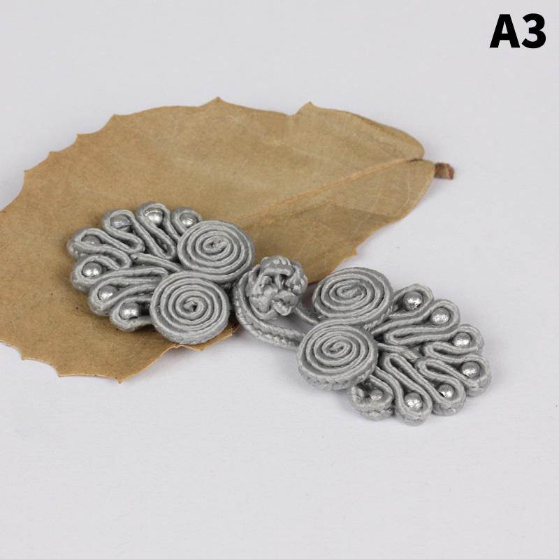 10 шт. нейлоновых пуговиц, китайские пуговицы с узлом, китайские пуговицы ручной работы для костюма «чонсам» в стиле Тан, застежки-узлы