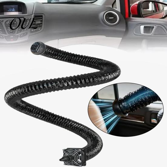 Rear Seat Cooling Fan For Car Air Conditioning Ventilation Hose for Back Seat, Portable Duct with USB Powered Flow Fan, Adjustable Pipe SUV Truck Van