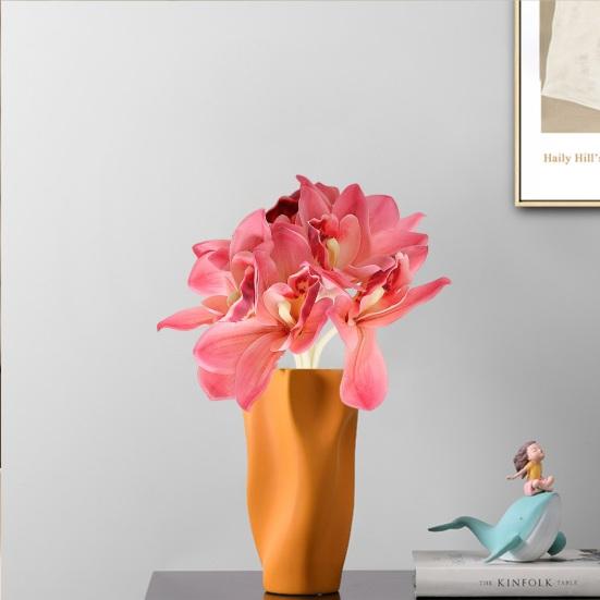 Практичный искусственный цветок, простой в уходе, легкий, декоративный.