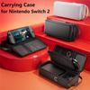 Твердый чехол для переноски для Nintendo Switch 2, сумка-органайзер, противоударный твердый дорожный чехол, портативная сумка для хранения аксессуаров для Switch 2