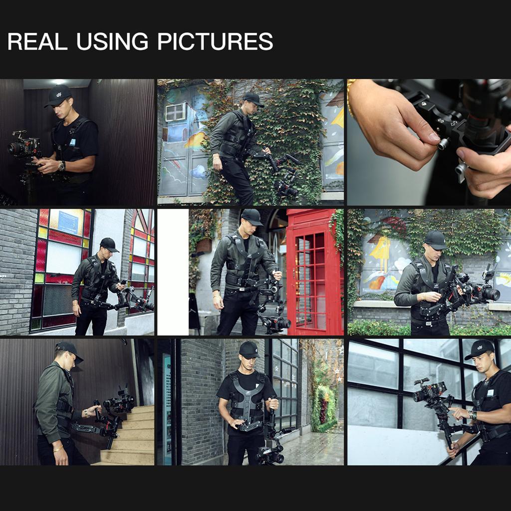 DF DIGITALFOTO THANOS SE Компактная наклоняемая универсальная система жилета с подвесом, грузоподъемность 2,8 кг, совместимая с