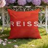British Brand R-Reiss Cushion Cover Home & Car Dual-Scene Pillow Cover: Reversible for Premium Comfort