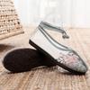 Fashion Fashion Handmade Embroidered Flowers Flats Summer Mesh Breathable Designer Shoes Elegant and Comfortable Non-slip Mary Jane Shoe