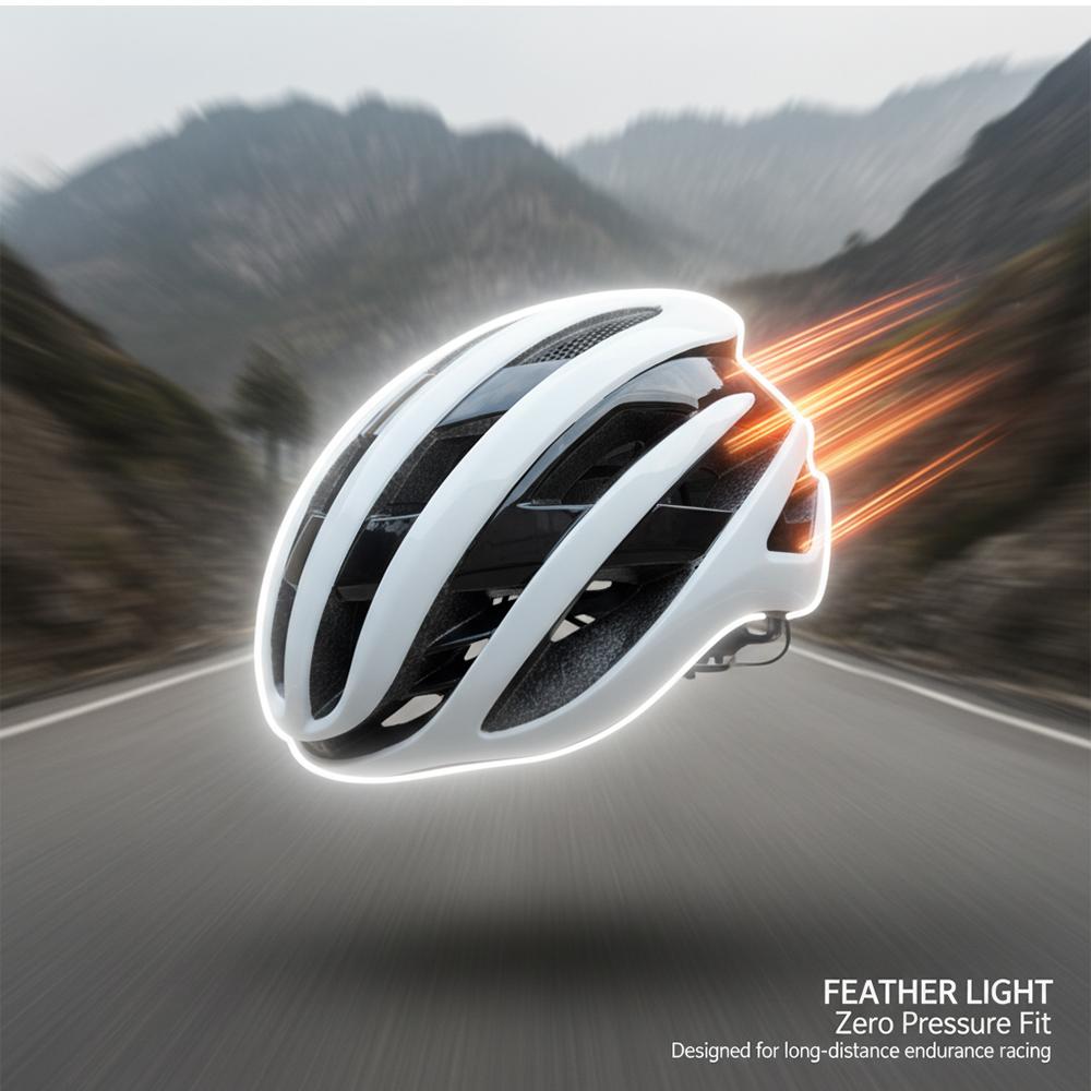 Ультралегкий велосипедный шлем Шлем для шоссейного велосипеда Дышащий шлем для МТБ Велосипедный защитный шлем с сеткой от насекомых Мужской Женский Оборудование для гоночного велосипеда