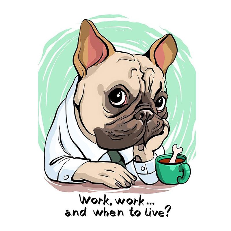 T370 # забавная наклейка с изображением кота, бульдога, совы, животного на автомобиль, виниловая наклейка, водонепроницаемые украшения, наклейки для автомобиля