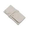 Portable Jewelry Storage Bag PU Leather Necklace Organizer Roll Bags Foldable Earring Ring Gifts Pouch for Women Travel