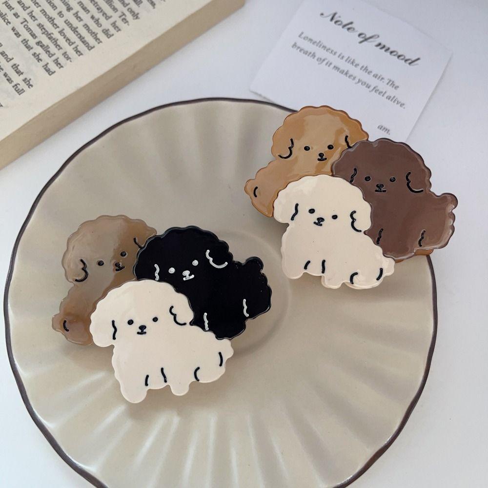 Acetate Hair Clips Dog Hair Pins Cartoon Hair Claws Party