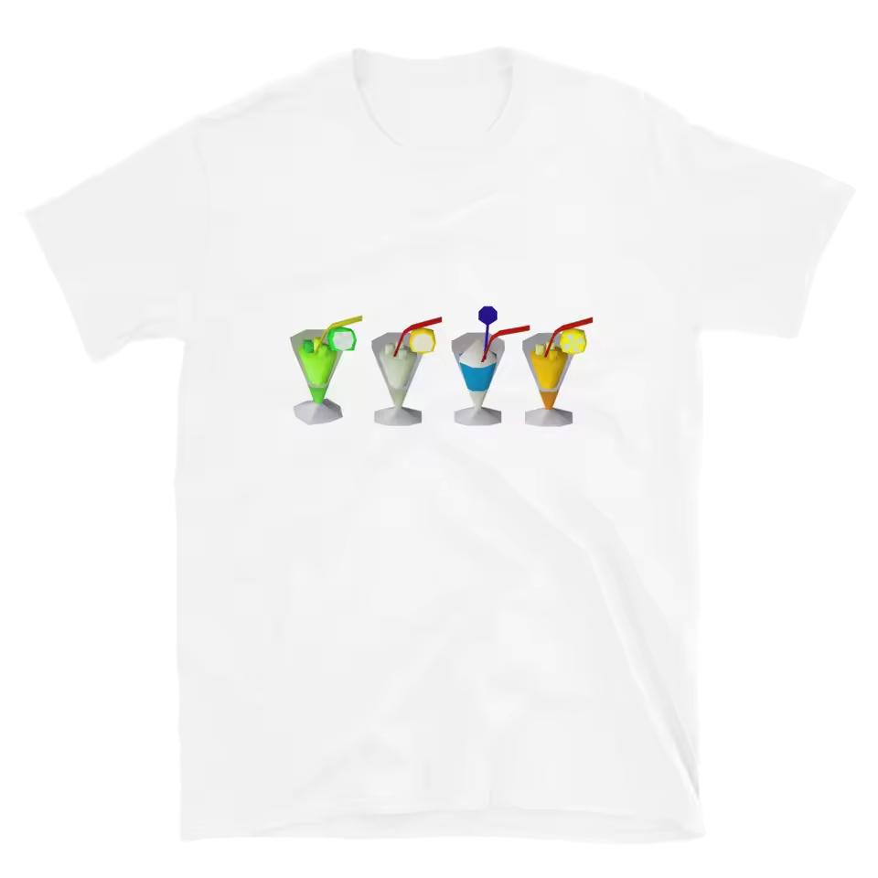 2026 Women Summer Holiday Leisure Fashion - Soft and Loose - Cocktail Design Wilderness Survival T-shirt for Both Men and Women