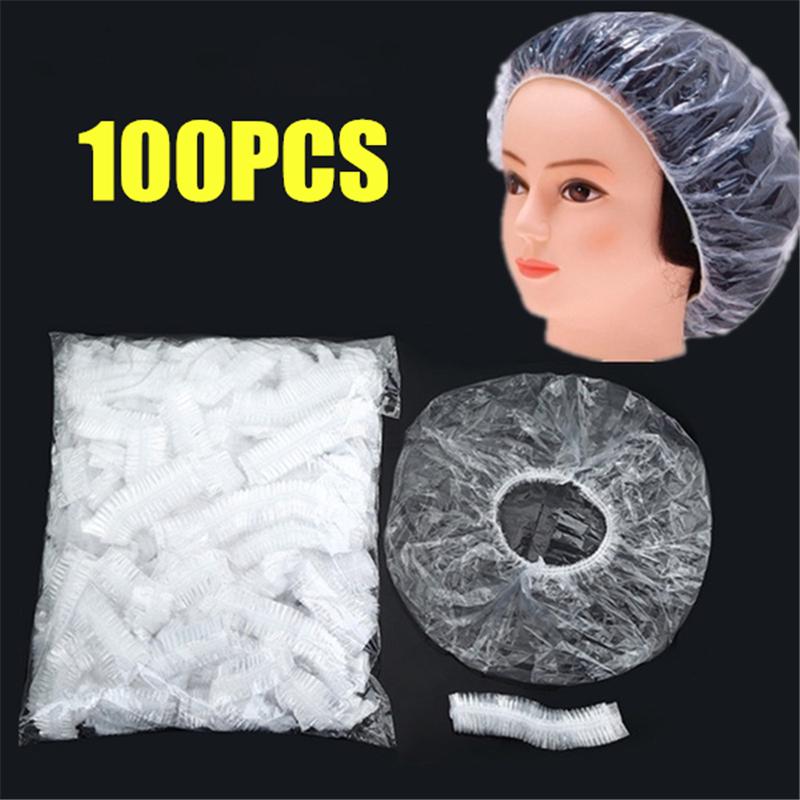 Набор одноразовых шапочек на голову, для душа. 100 шт
