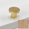 Knurled Cabinet Drawer Knob Gold Drawer Door Handle Simple Door Handle  for Home
