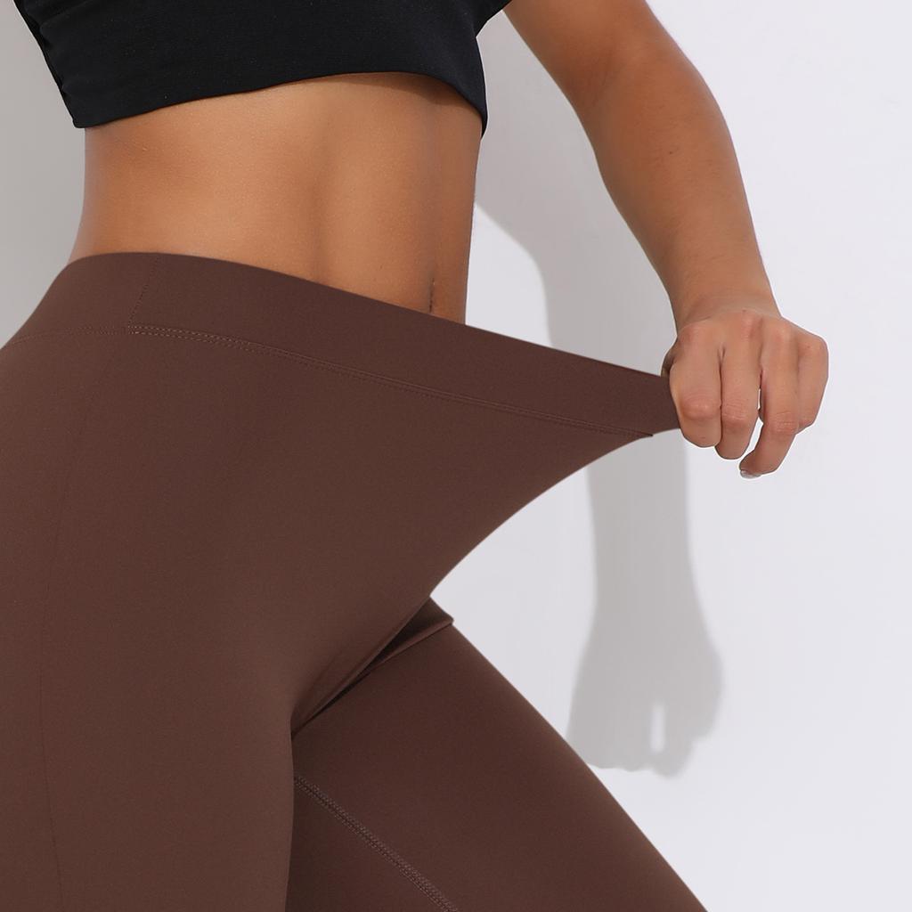 Женские расклешенные штаны для йоги с V-образным вырезом, расклешенные леггинсы с высокой талией, спортивные штаны с утягивающим эффектом